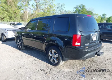 2015 Honda Pilot Ex-L из США, поврежденный, VIN 5FNYF4H64FB001776
